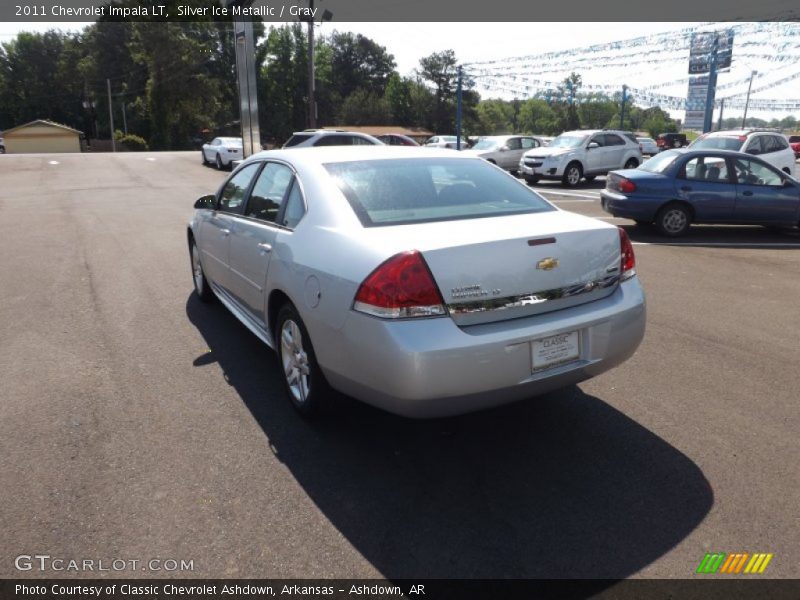 Silver Ice Metallic / Gray 2011 Chevrolet Impala LT