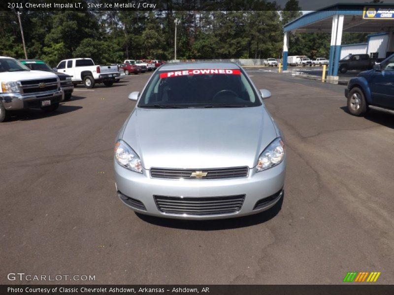 Silver Ice Metallic / Gray 2011 Chevrolet Impala LT