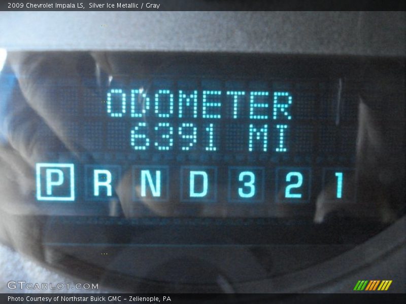 Silver Ice Metallic / Gray 2009 Chevrolet Impala LS
