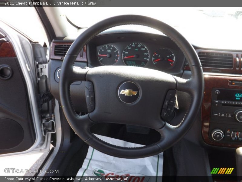 Silver Ice Metallic / Gray 2011 Chevrolet Impala LT