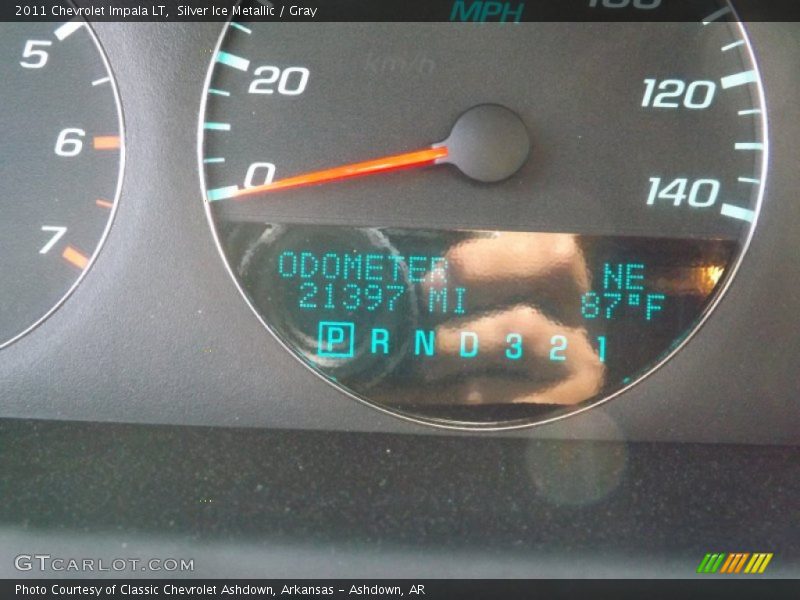 Silver Ice Metallic / Gray 2011 Chevrolet Impala LT
