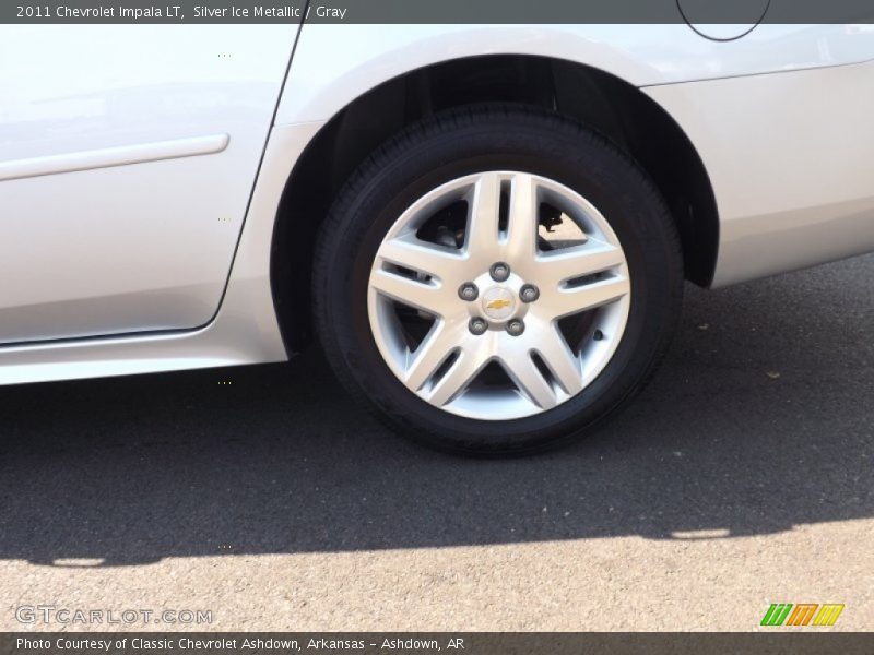 Silver Ice Metallic / Gray 2011 Chevrolet Impala LT