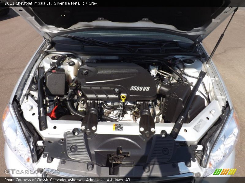 Silver Ice Metallic / Gray 2011 Chevrolet Impala LT