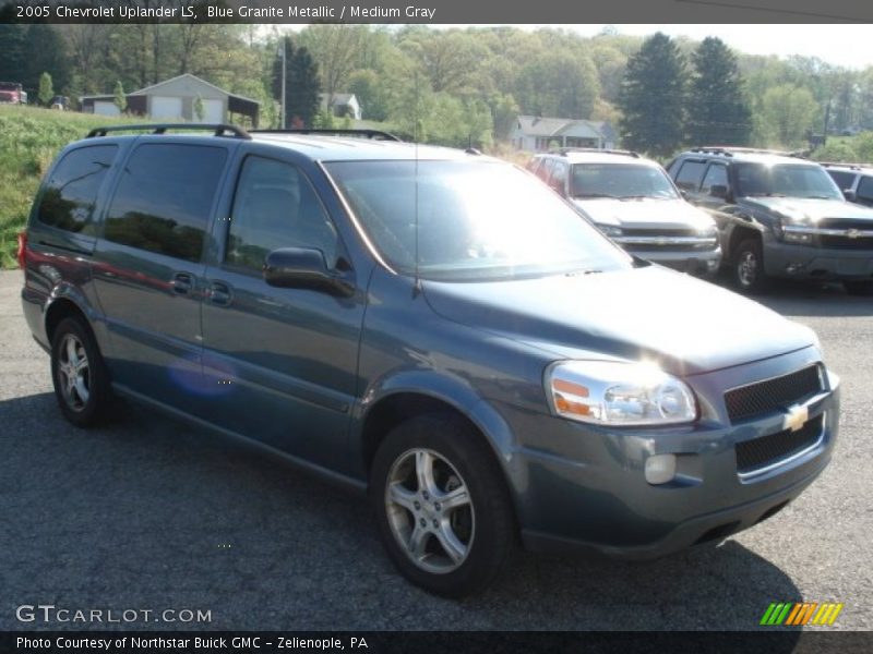Blue Granite Metallic / Medium Gray 2005 Chevrolet Uplander LS