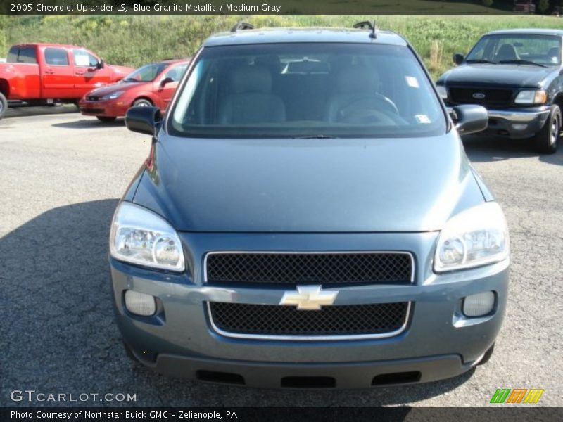 Blue Granite Metallic / Medium Gray 2005 Chevrolet Uplander LS