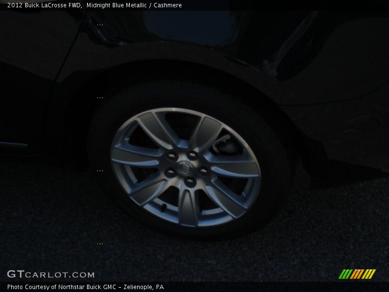 Midnight Blue Metallic / Cashmere 2012 Buick LaCrosse FWD