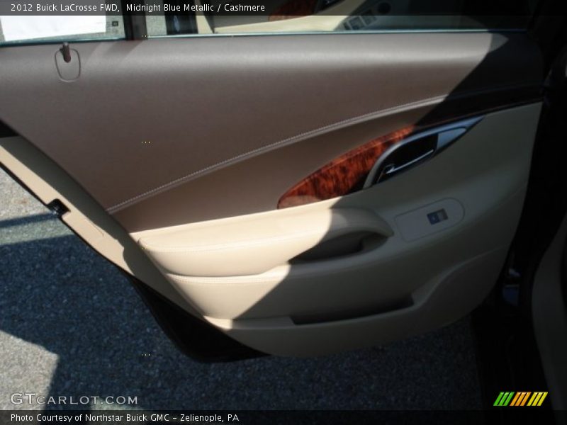 Midnight Blue Metallic / Cashmere 2012 Buick LaCrosse FWD