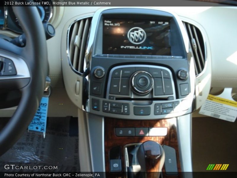Midnight Blue Metallic / Cashmere 2012 Buick LaCrosse FWD