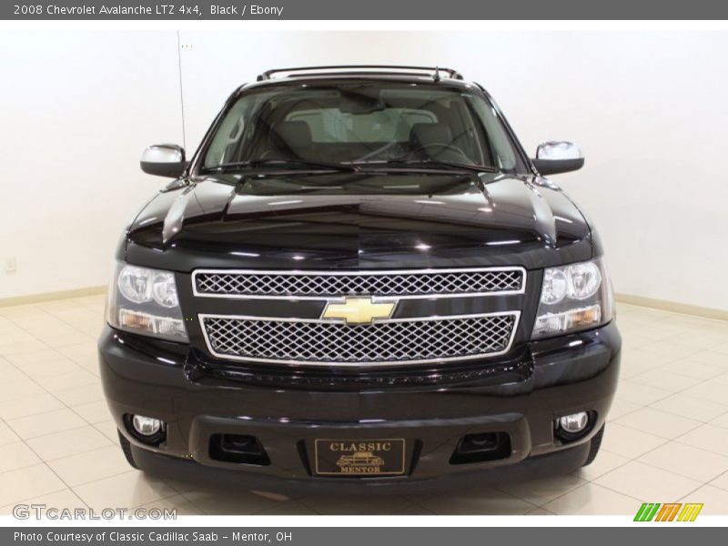 Black / Ebony 2008 Chevrolet Avalanche LTZ 4x4