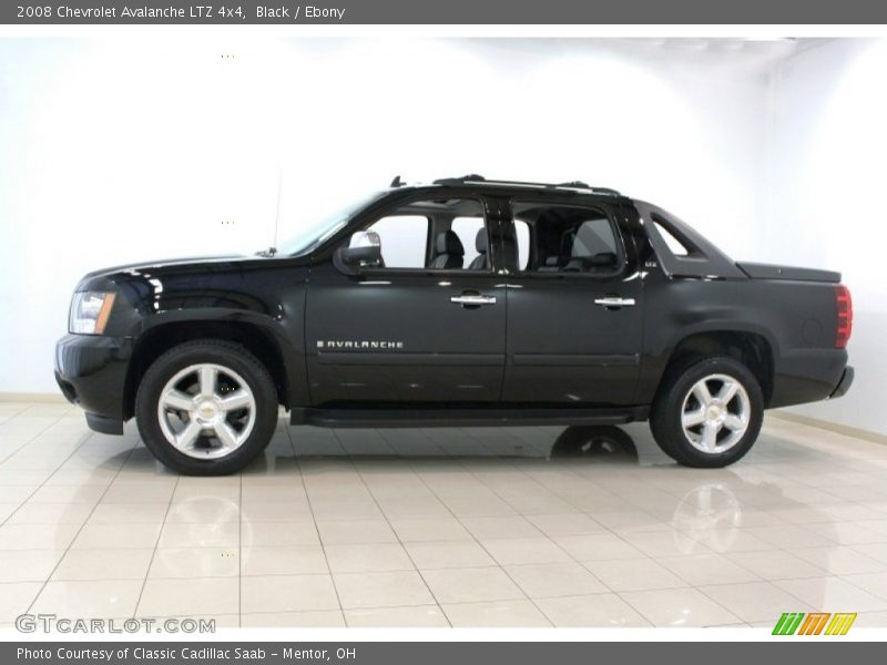 Black / Ebony 2008 Chevrolet Avalanche LTZ 4x4