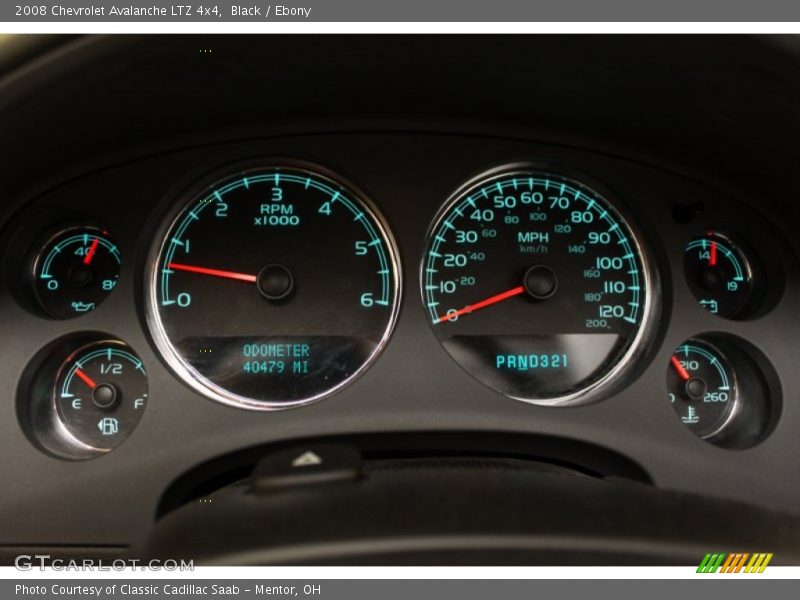 Black / Ebony 2008 Chevrolet Avalanche LTZ 4x4