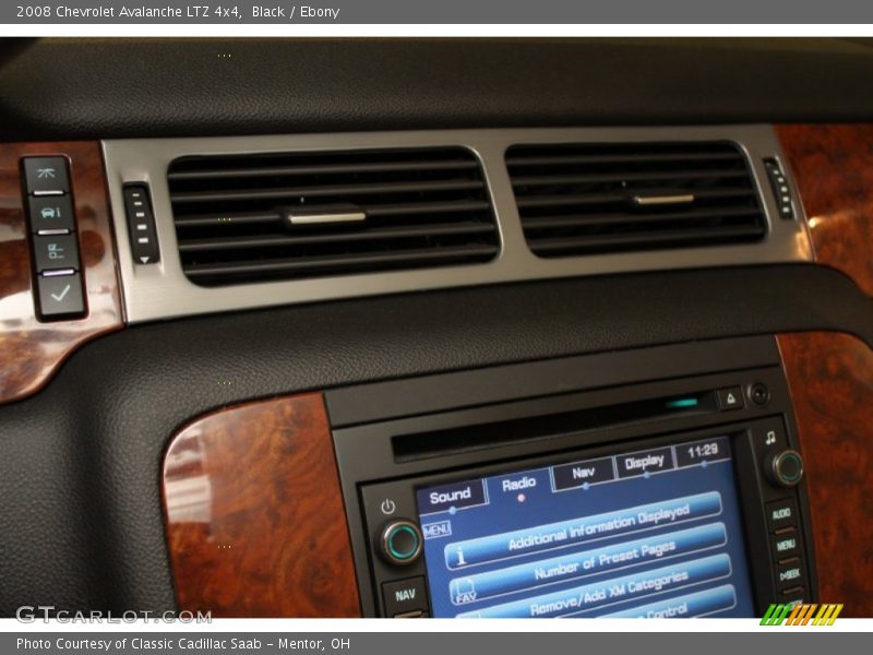 Black / Ebony 2008 Chevrolet Avalanche LTZ 4x4