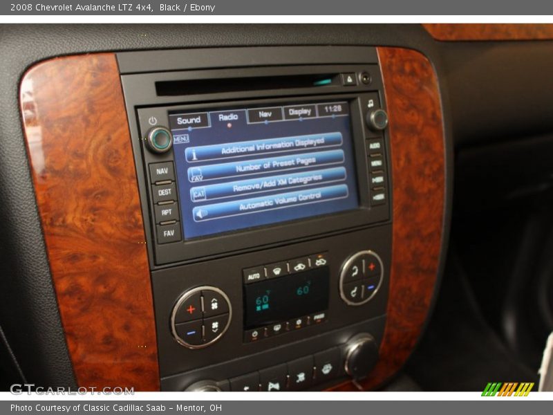 Black / Ebony 2008 Chevrolet Avalanche LTZ 4x4