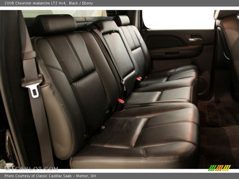 Black / Ebony 2008 Chevrolet Avalanche LTZ 4x4