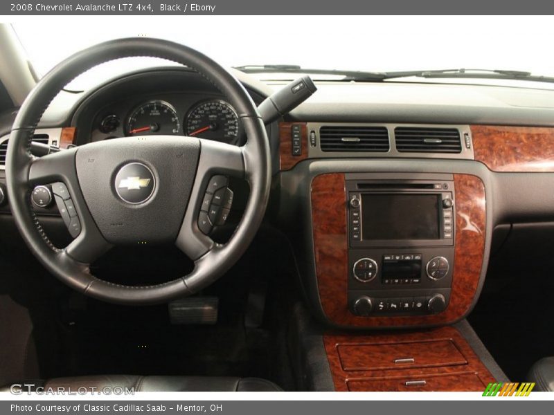 Black / Ebony 2008 Chevrolet Avalanche LTZ 4x4