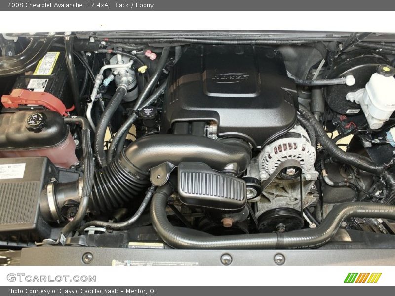 Black / Ebony 2008 Chevrolet Avalanche LTZ 4x4