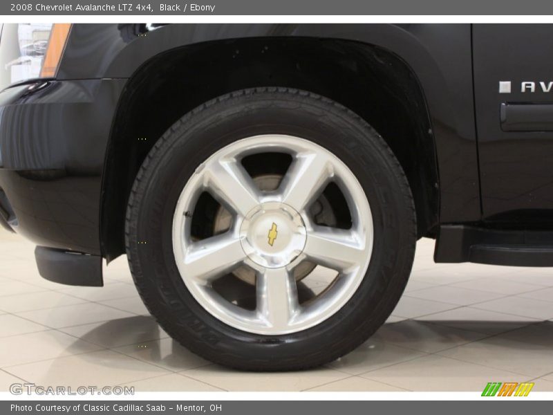 Black / Ebony 2008 Chevrolet Avalanche LTZ 4x4
