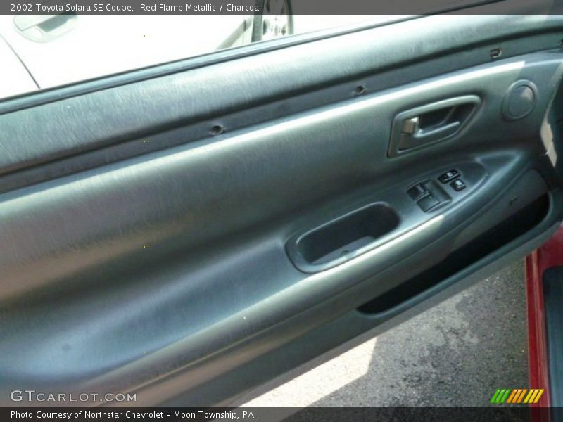 Red Flame Metallic / Charcoal 2002 Toyota Solara SE Coupe