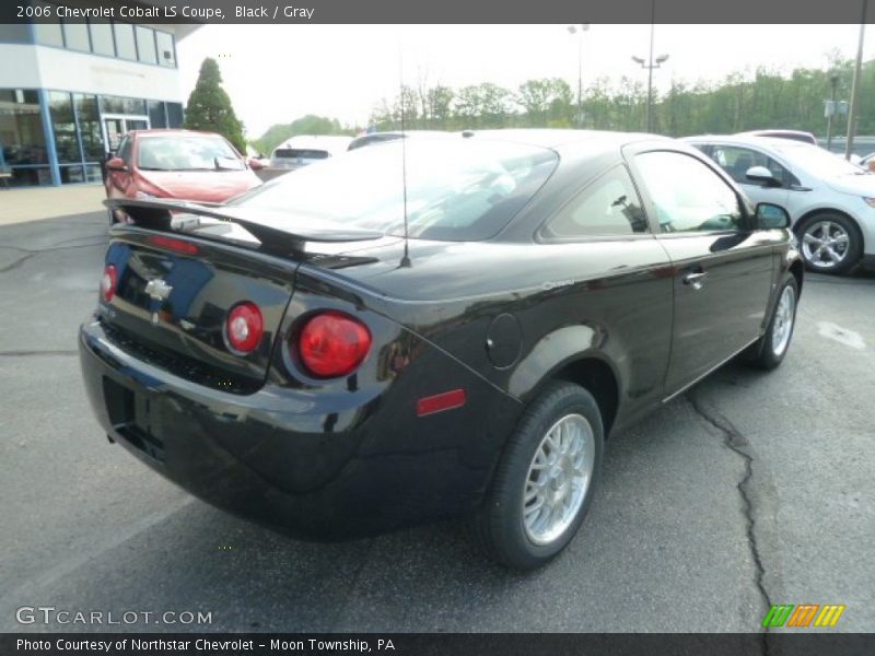 Black / Gray 2006 Chevrolet Cobalt LS Coupe