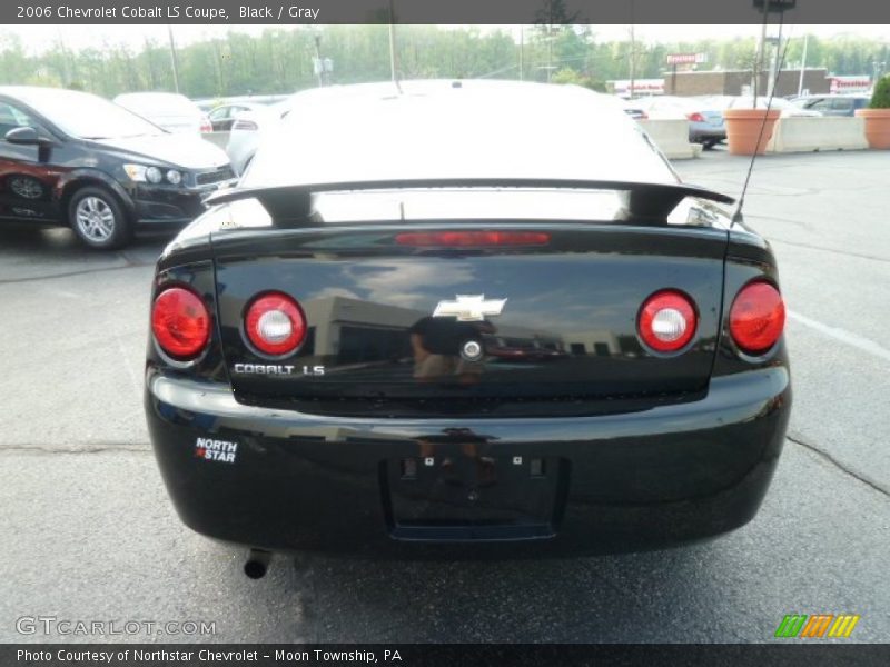 Black / Gray 2006 Chevrolet Cobalt LS Coupe
