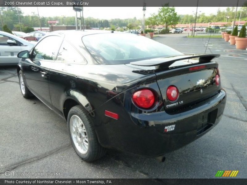 Black / Gray 2006 Chevrolet Cobalt LS Coupe