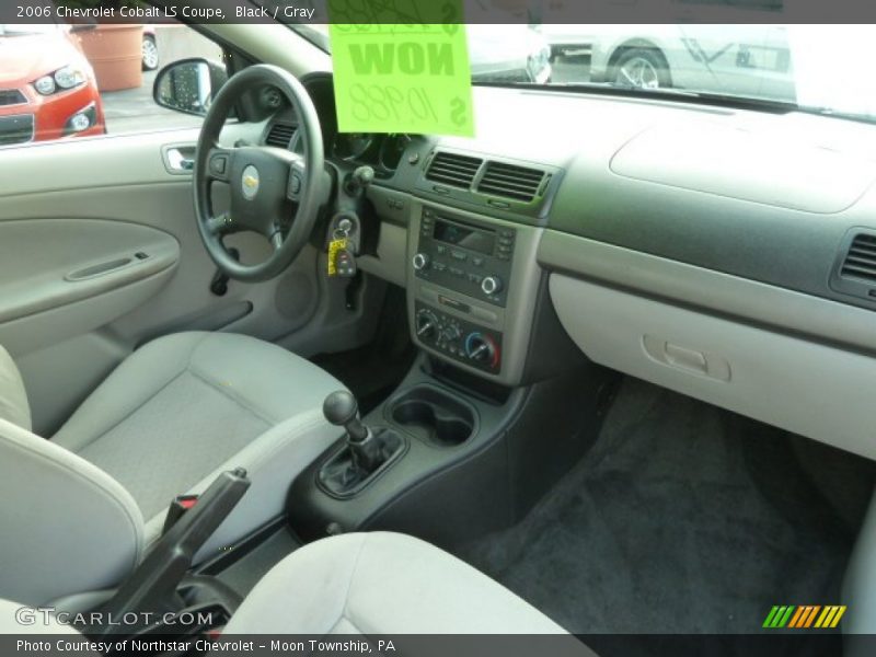 Black / Gray 2006 Chevrolet Cobalt LS Coupe