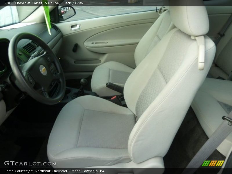 Black / Gray 2006 Chevrolet Cobalt LS Coupe