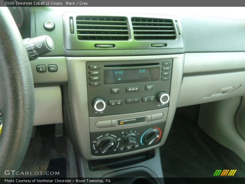Black / Gray 2006 Chevrolet Cobalt LS Coupe