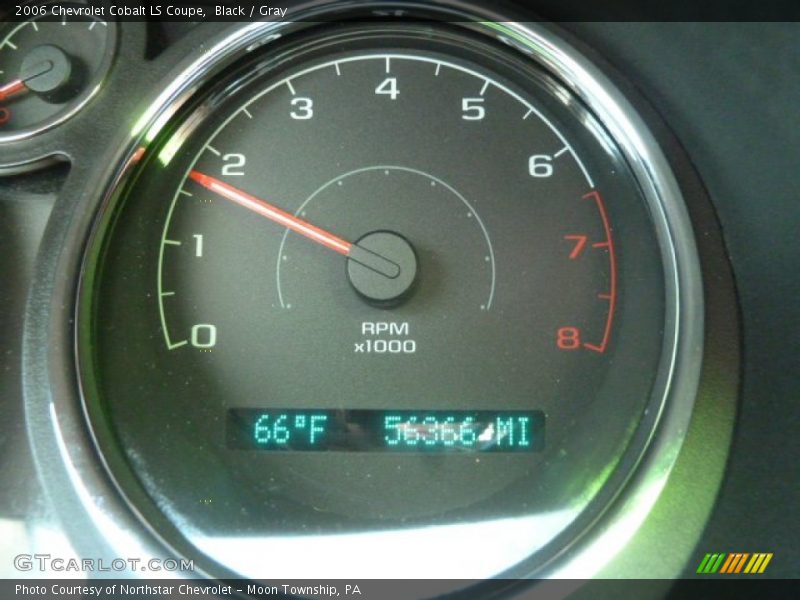 Black / Gray 2006 Chevrolet Cobalt LS Coupe