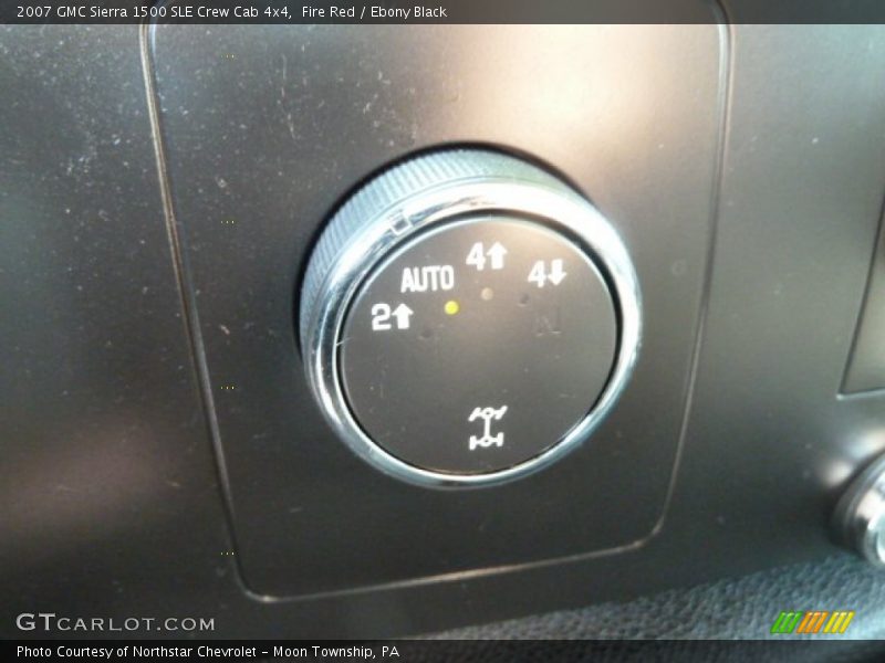 Fire Red / Ebony Black 2007 GMC Sierra 1500 SLE Crew Cab 4x4