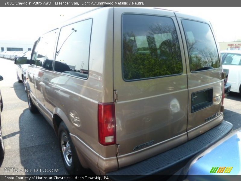 Light Autumnwood Metallic / Neutral 2001 Chevrolet Astro AWD Passenger Van