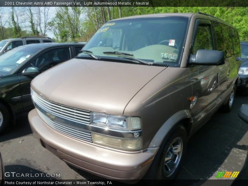 Light Autumnwood Metallic / Neutral 2001 Chevrolet Astro AWD Passenger Van