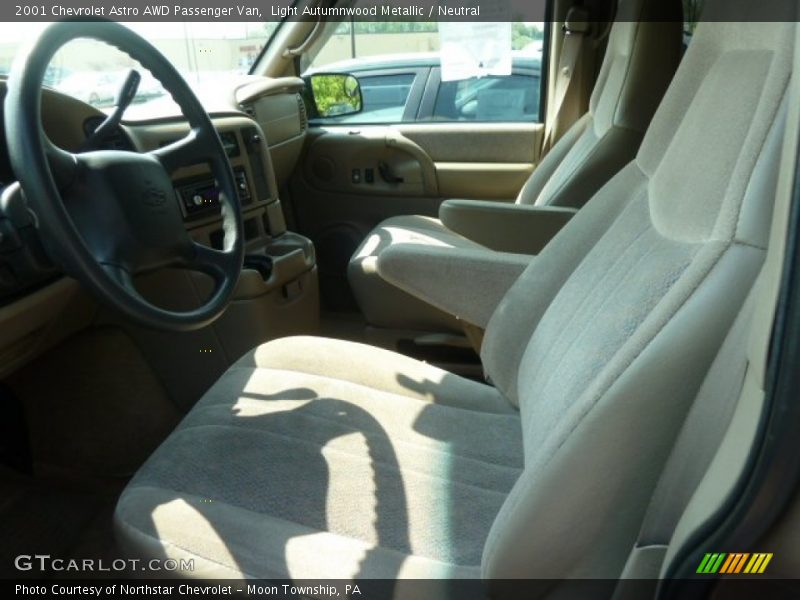 Light Autumnwood Metallic / Neutral 2001 Chevrolet Astro AWD Passenger Van