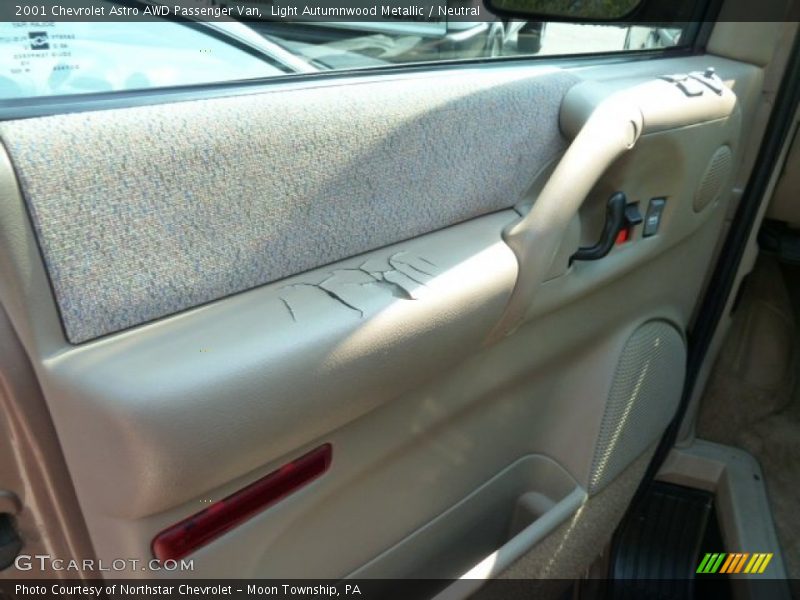 Light Autumnwood Metallic / Neutral 2001 Chevrolet Astro AWD Passenger Van