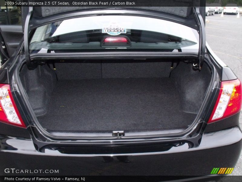 Obsidian Black Pearl / Carbon Black 2009 Subaru Impreza 2.5 GT Sedan