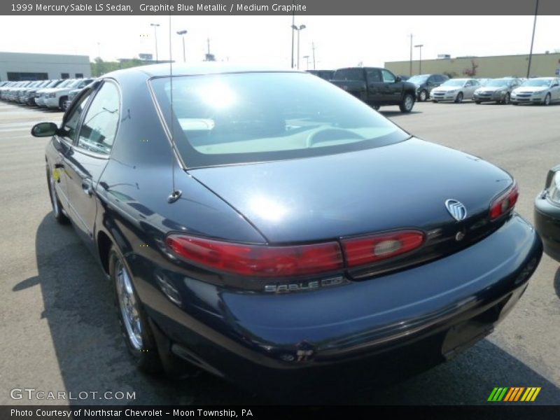 Graphite Blue Metallic / Medium Graphite 1999 Mercury Sable LS Sedan
