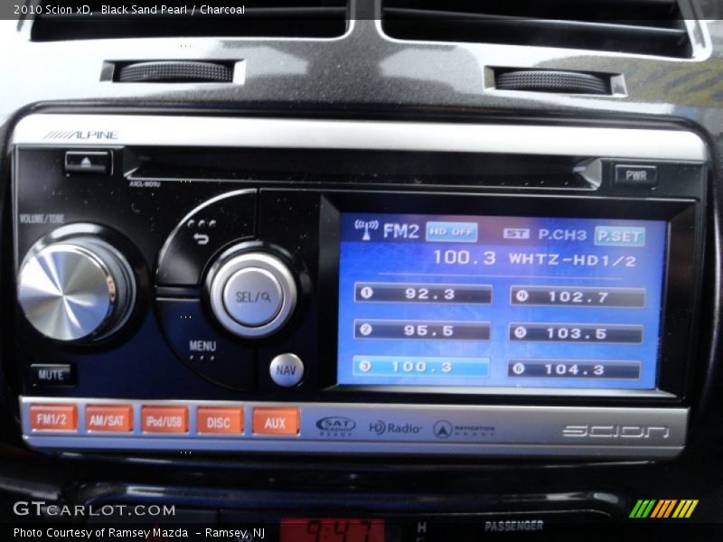 Black Sand Pearl / Charcoal 2010 Scion xD