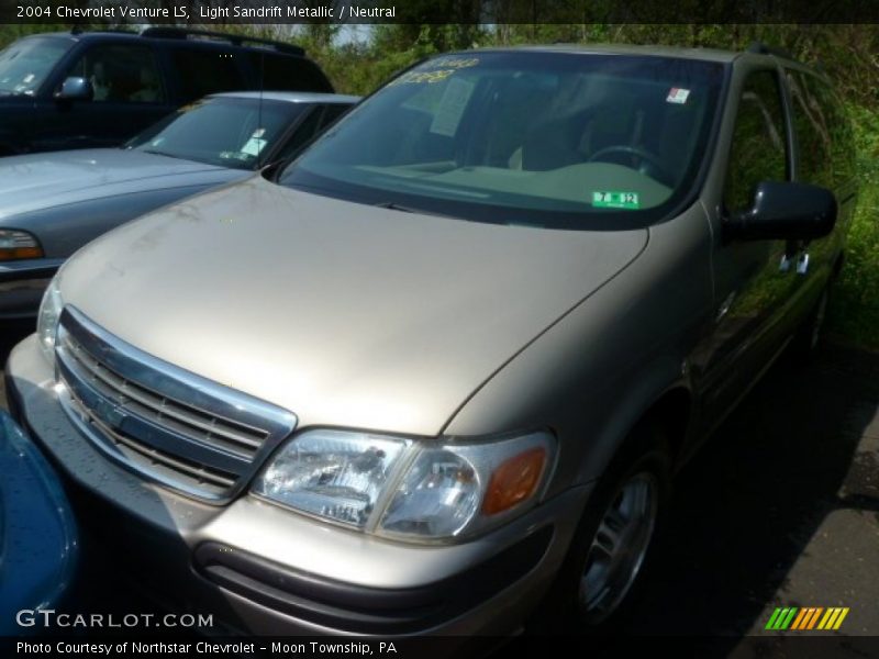 Light Sandrift Metallic / Neutral 2004 Chevrolet Venture LS