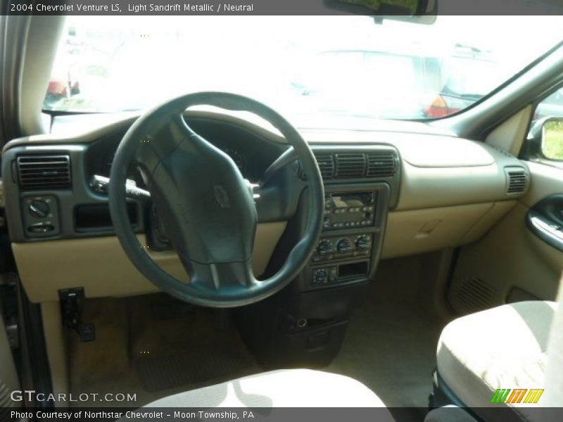 Light Sandrift Metallic / Neutral 2004 Chevrolet Venture LS