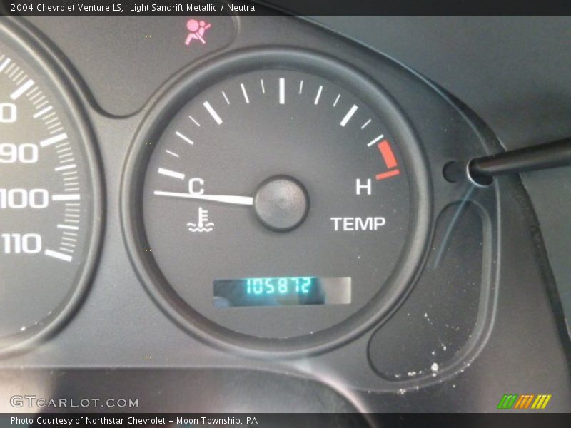 Light Sandrift Metallic / Neutral 2004 Chevrolet Venture LS