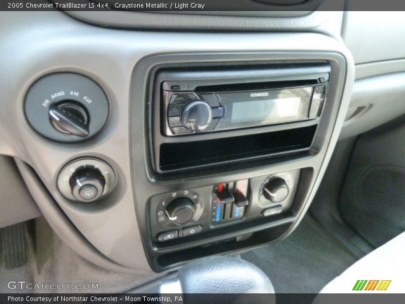 Graystone Metallic / Light Gray 2005 Chevrolet TrailBlazer LS 4x4
