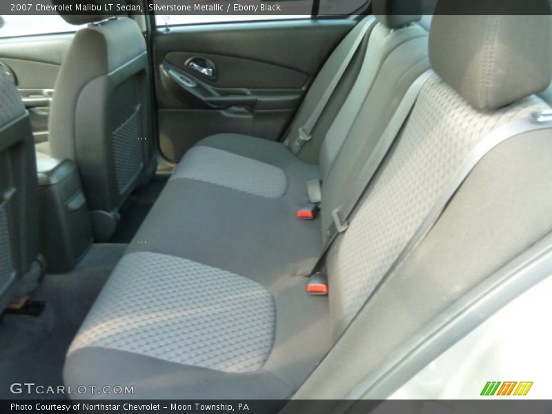 Silverstone Metallic / Ebony Black 2007 Chevrolet Malibu LT Sedan