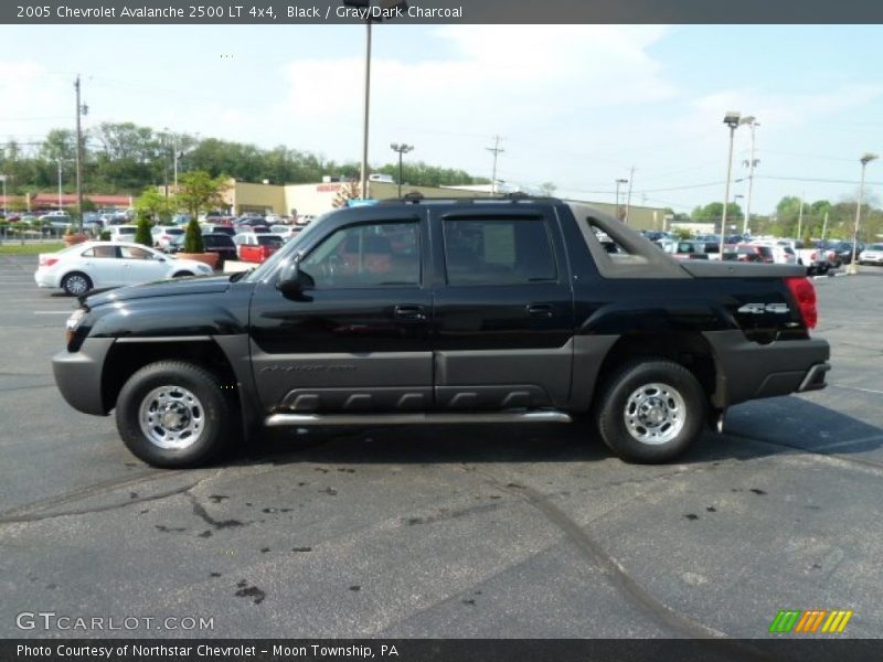 Black / Gray/Dark Charcoal 2005 Chevrolet Avalanche 2500 LT 4x4