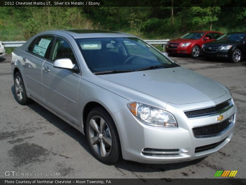 Silver Ice Metallic / Ebony 2012 Chevrolet Malibu LT