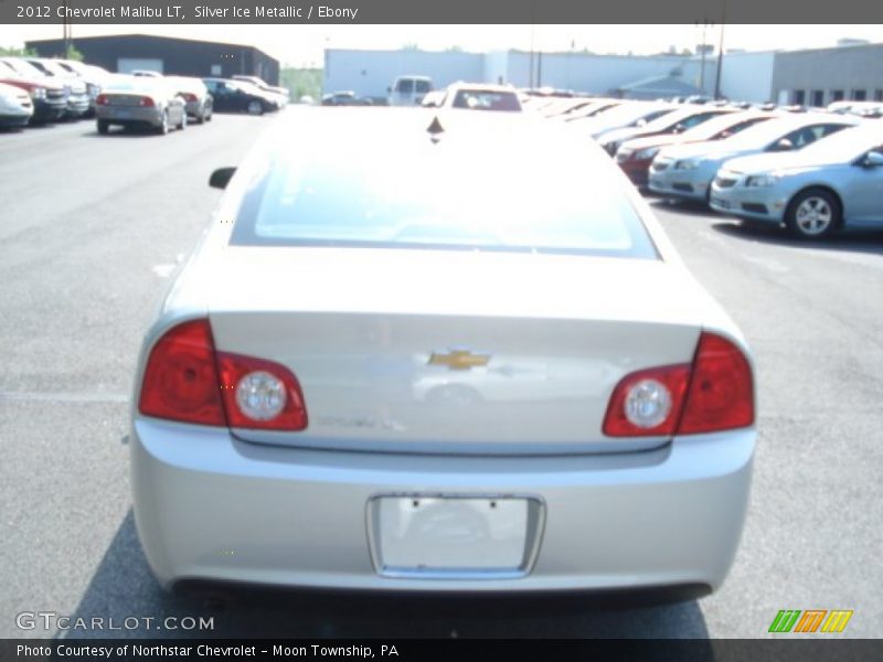 Silver Ice Metallic / Ebony 2012 Chevrolet Malibu LT