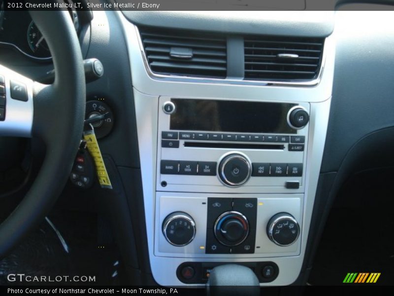 Silver Ice Metallic / Ebony 2012 Chevrolet Malibu LT