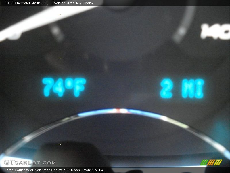 Silver Ice Metallic / Ebony 2012 Chevrolet Malibu LT