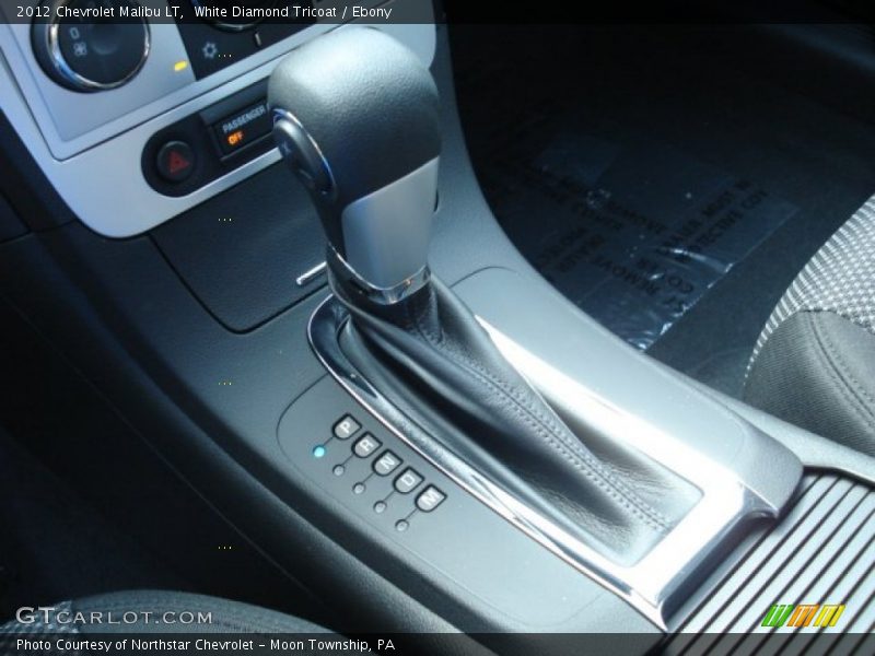 White Diamond Tricoat / Ebony 2012 Chevrolet Malibu LT