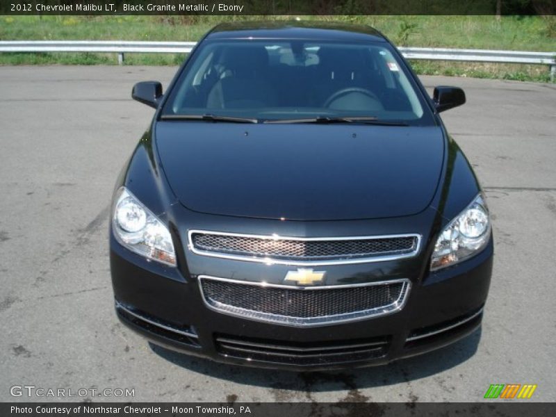 Black Granite Metallic / Ebony 2012 Chevrolet Malibu LT