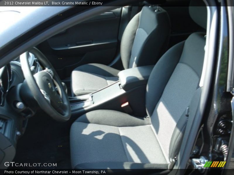 Black Granite Metallic / Ebony 2012 Chevrolet Malibu LT